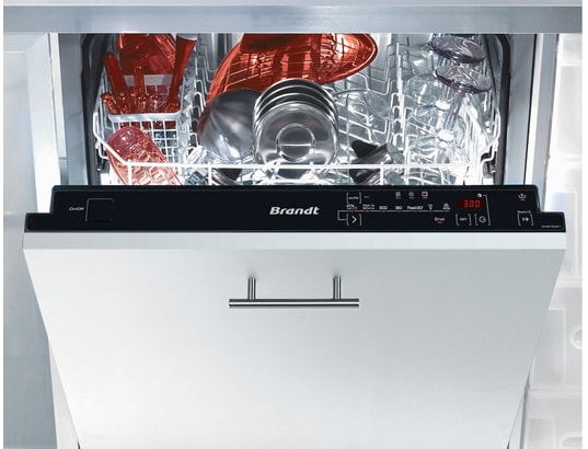 Lave-vaisselle intégrable BRANDT 47 dB L. 45 cm - Cuisine