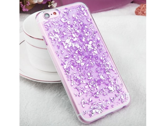Coque IPhone 6/6S Plus Diamantée – Strass Bleu Et Paillettes Scintillantes – Berry Accessory