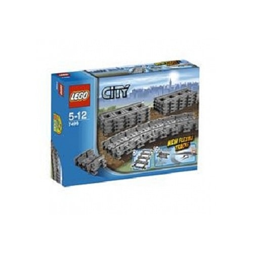 LEGO City Rails flexibles et droits - 7499