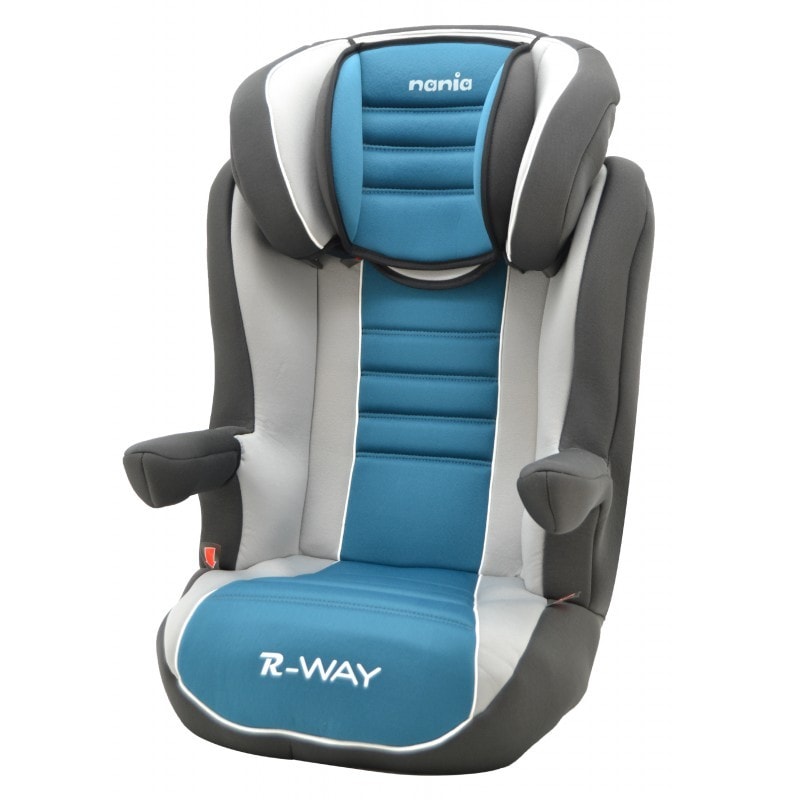Réhausseur avec dossier Isofix Groupe 2/3 Modèle RWay EASYFIX 4 coloris au choix MYCARSIT