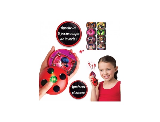 Téléphone Magique Ladybug - BANDAI - Miraculous - 30 phrases
