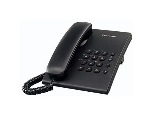 PANASONIC - Téléphone fixe Panasonic KX-TS500EXB Noir BBS0403000