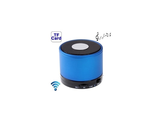 YONIS - Mini Enceinte Bluetooth Haut-Parleur Sans-Fil Kit Mains Libres  Universel Smartphone Tablette Bleu