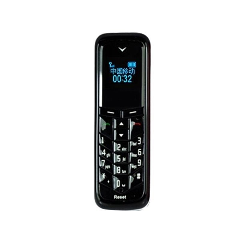 téléphone oreillette Bluetooth mobile Micro SIM Blanc