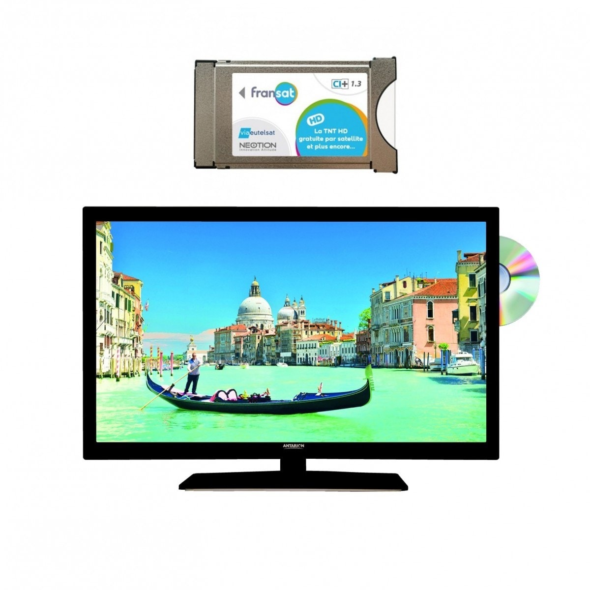 Antarion Pack T L Viseur Hd K Dvd Cm Module Fransat Id Al Camping Tv Satellite Antarion