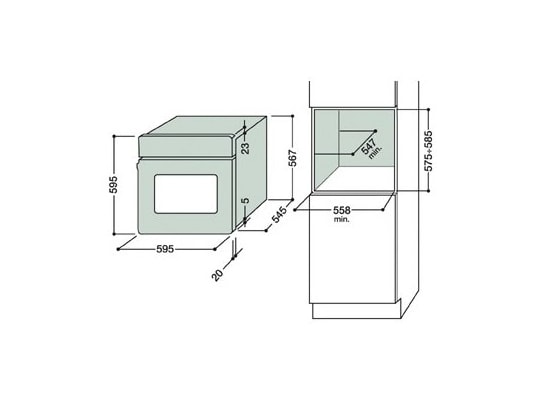 SCHOLTES - Four encastrable pyrolyse FPE61GFXAS