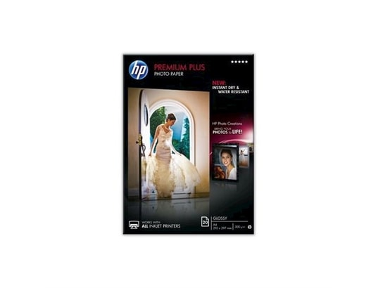 Papier photo imprimante HP Premium Plus - Brillant - Papier d