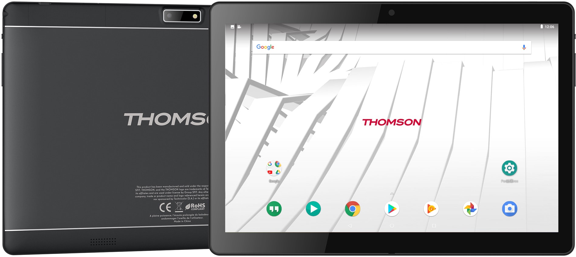 Écran Tactile Vitre De Remplacement Pour Thomson TEO10R-BK16C 10 Pouces – Noir – Neuf Générique