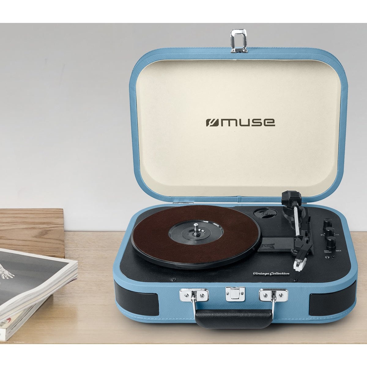 MT-201 de Muse: Déco et rétro la platine vinyle fait tourner les disques à  petit prix