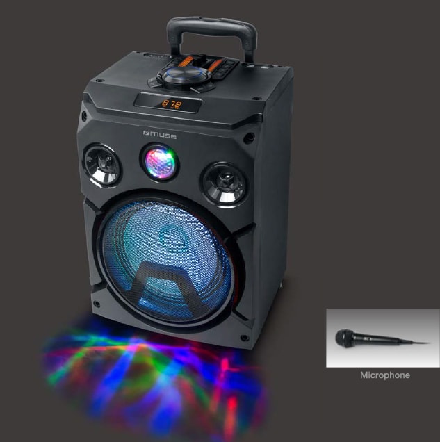 MUSE M-1915 DJ Enceinte Bluetooth PARTY BOX - 150W - Port USB - Radio PLL  FM - La Poste