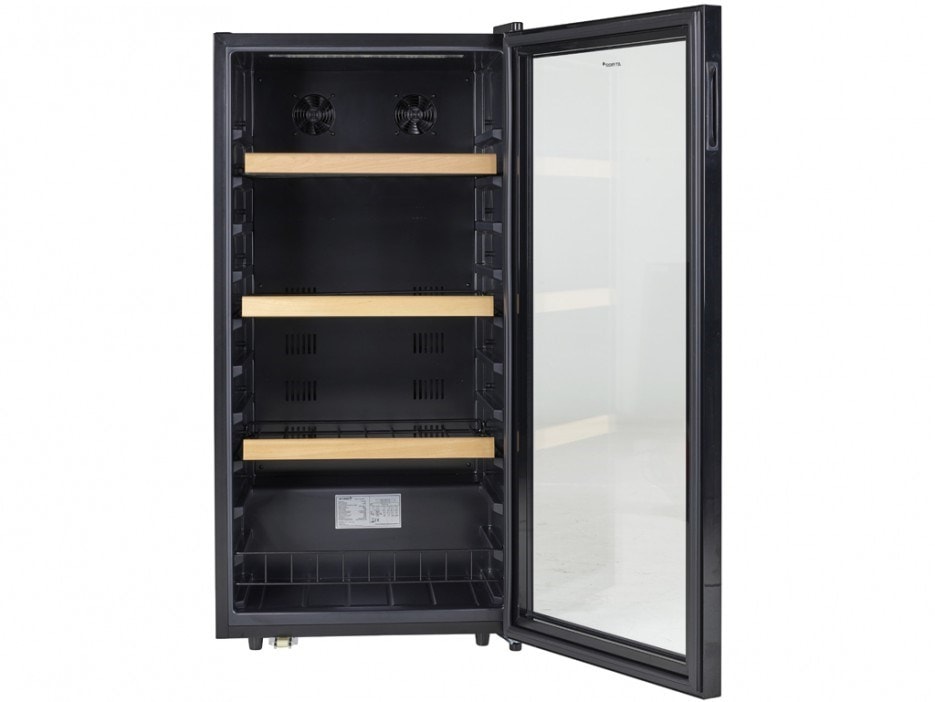 Cave à vin de conservation 100 bouteilles Thermostat ajustable 2