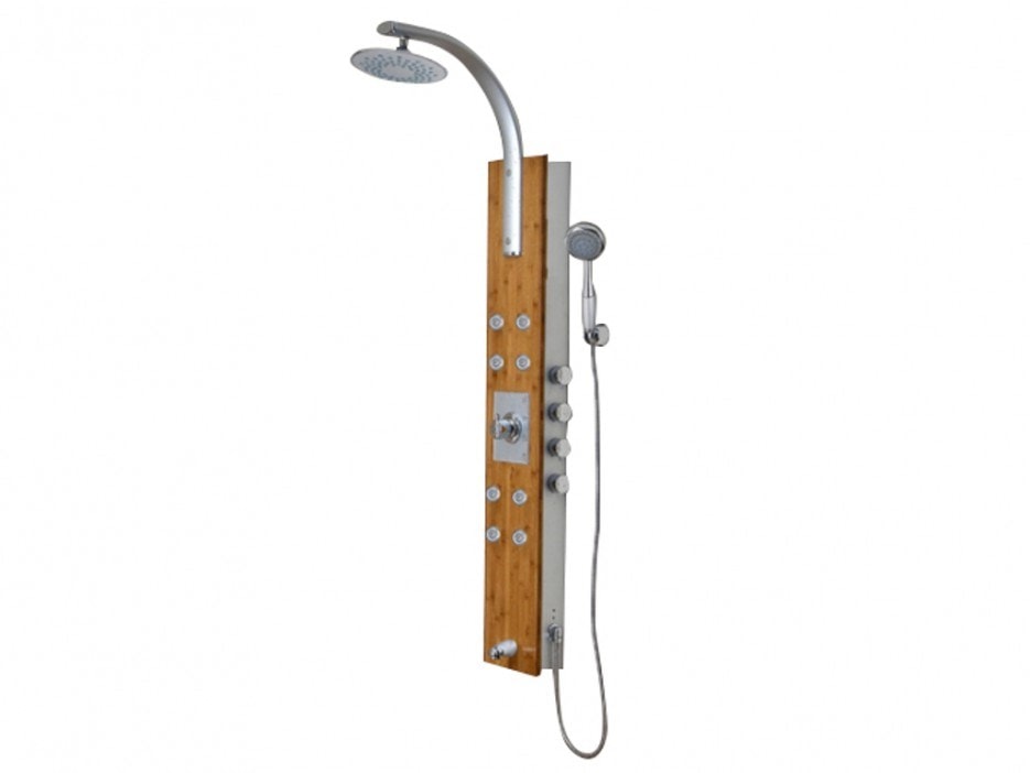 Colonne de douche hydromassante thermostatique BAMBOU 29*165cm VENTE