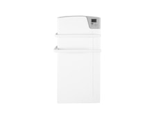 Sèche-serviettes électrique à inertie fluide De'Longhi Ghibli blanc 700W +  soufflerie 1000W