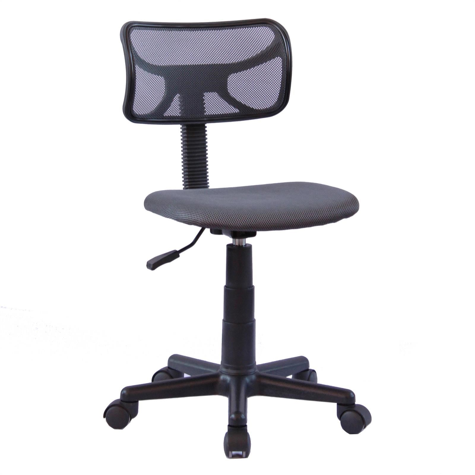 Chaise de bureau pour enfant MILAN fauteuil pivotant et ergonomique sans  accoudoirs, siège à roulettes avec hauteur réglable, gris IDIMEX 94709 Pas  Cher 