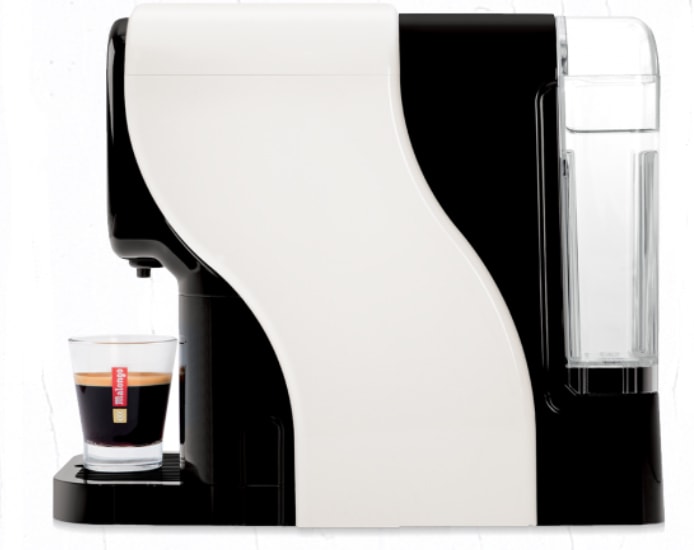 EOH machine à café dosette gamme pastel crème - Malongo