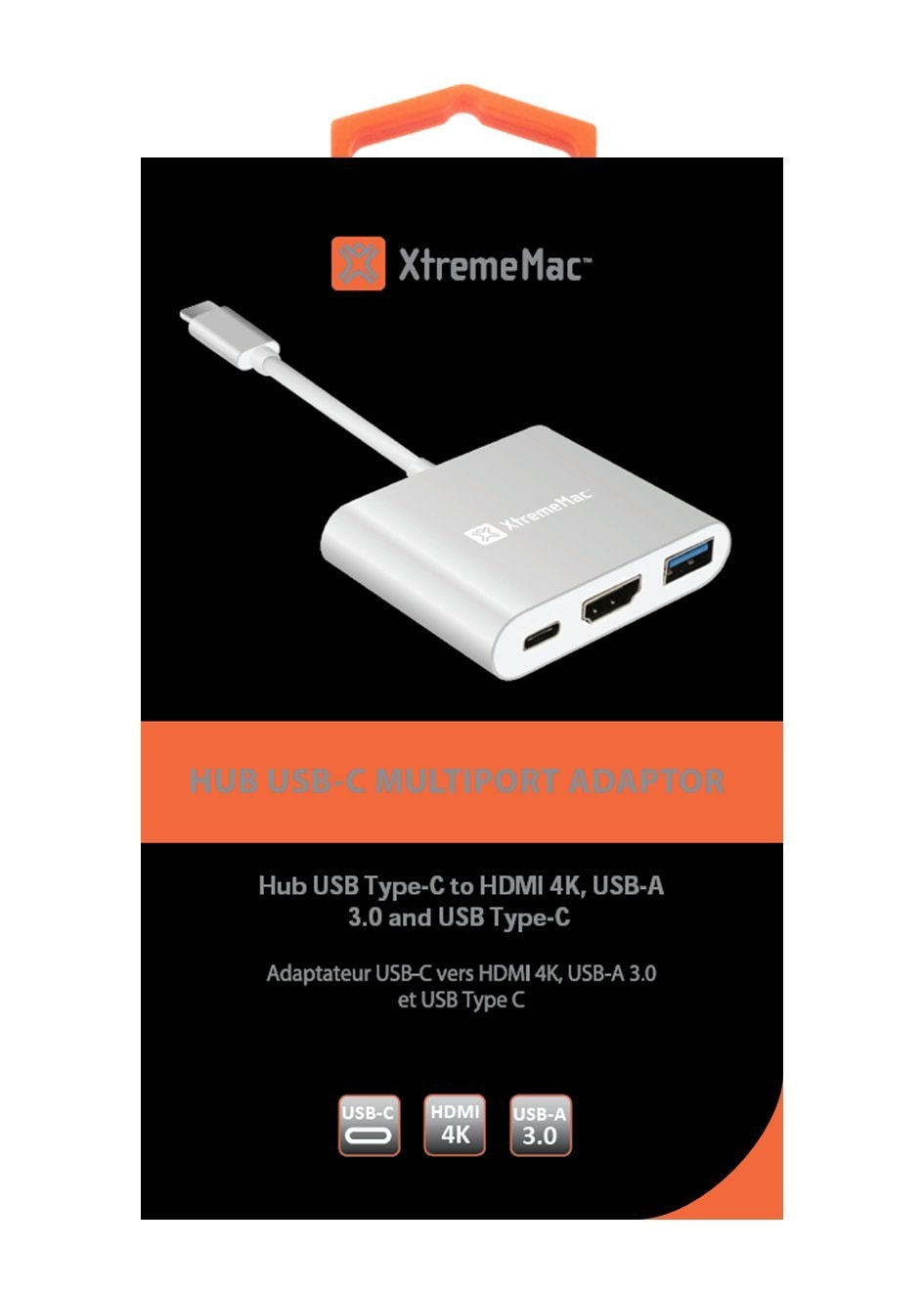 Adaptateur USB TYPE-C vers HDMI 4K 60Hz - 2m XTREMEMAC à Prix