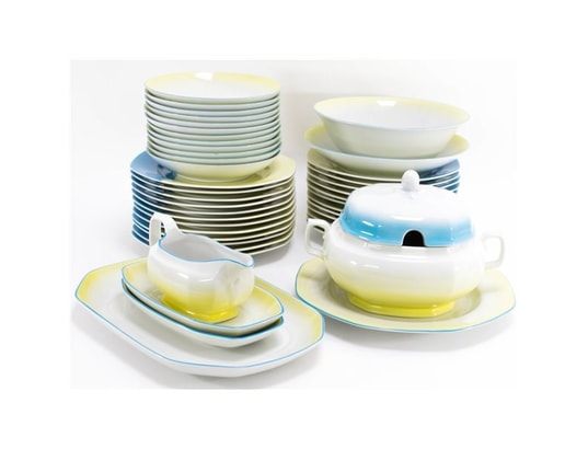 Service de table Vaisselle en porcelaine de Baviere pour 12 personnes 44  pieces Miya TBD