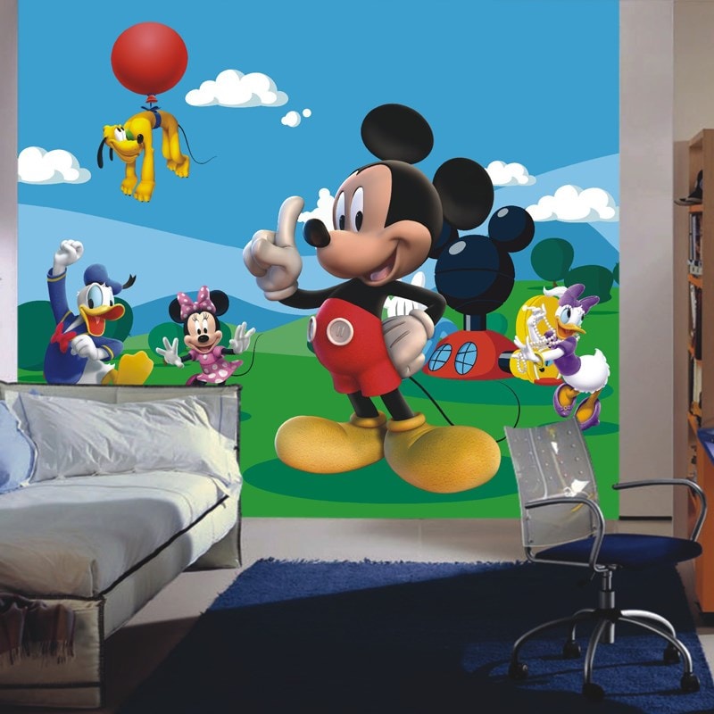 Bebegavroche Miroir Disney Mickey et Minnie 