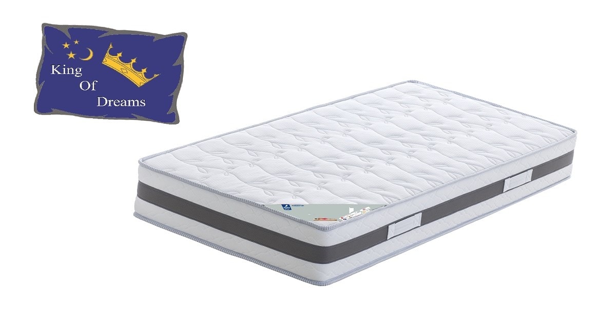 Matelas King of Dreams Lot de 2 Matelas 80x200 x 23 cm + 2