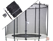 /Ø300 Trampoline Rond avec Filet de s/écurit/é Coloris Rose et Gris /Ø250 /Ø360 /Ø430cm RALLI Kangui