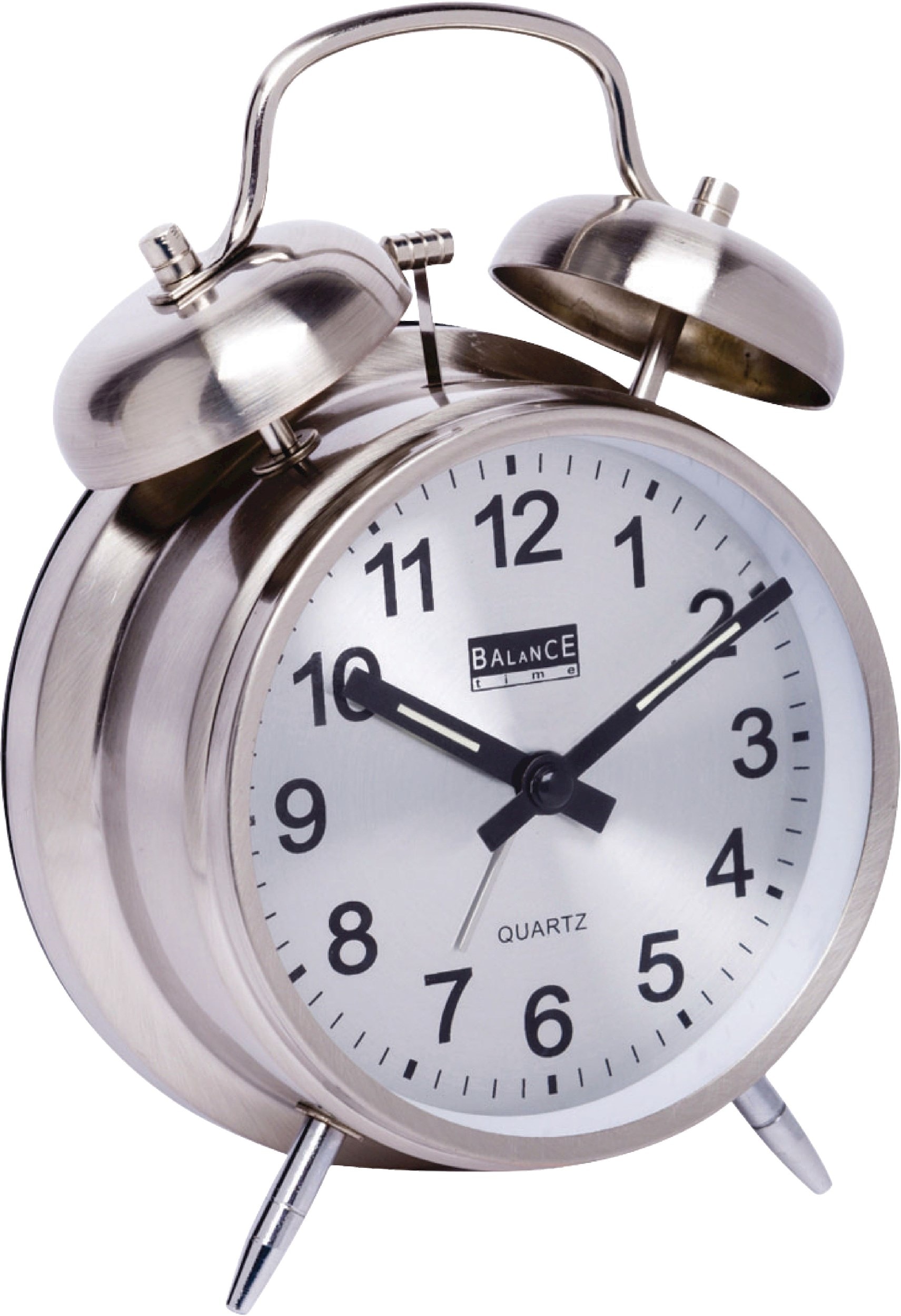 Réveil Quartz Analogiques Aluminium BALANCE 632643