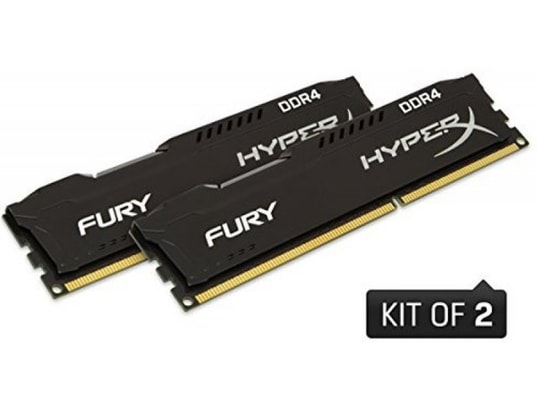 Barrette mémoire RAM DDR4 32 Go (Kit 2x16Go) Kingston HyperX Fury