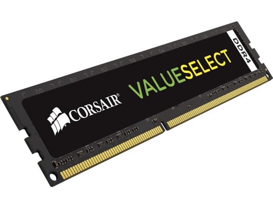 Barrette mémoire RAM DDR4 8192 Mo (8 Go) Corsair ValueSelect PC17066 (2133  Mhz) CORSAIR 87568 Pas Cher 