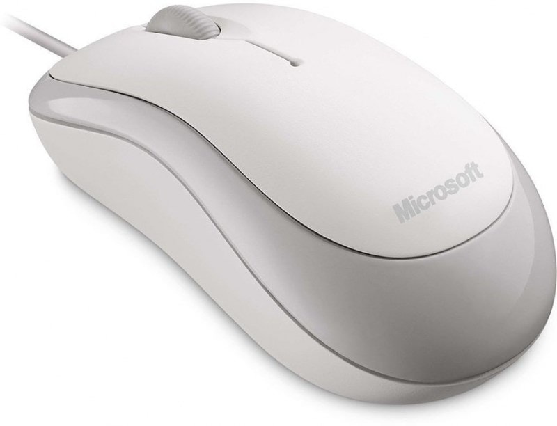 Souris filaire Microsoft Optical Mouse Basic V2 (Blanc) MICROSOFT 102372  Pas Cher 