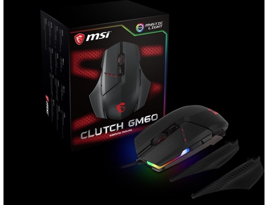 MSI Souris Gaming Clutch GM60 Filaire