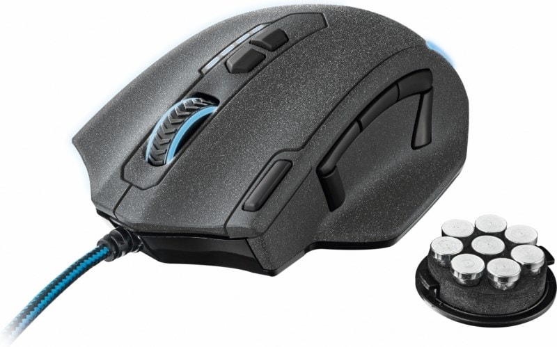 Trust Gaming Gxt 101C Souris De Jeu Vert Camouflage 4800 Dpi Avec 6 Boutons