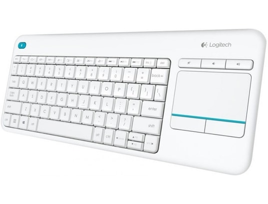 Clavier sans fil Logitech K400 Plus Wireless Touch (Blanc) LOGITECH 103330