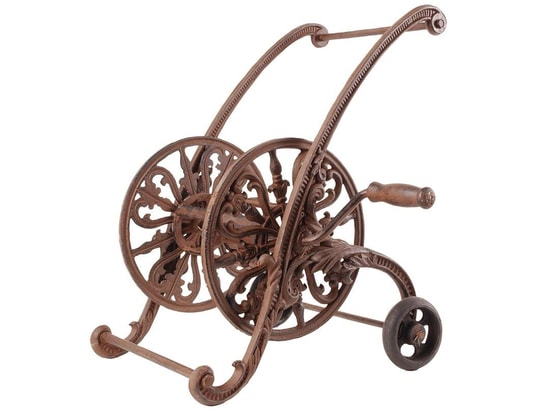 Lot De 3 Guides De Tuyau D'arrosage En Fonte - Esschert Design, 32 Cm, Motifs Assortis