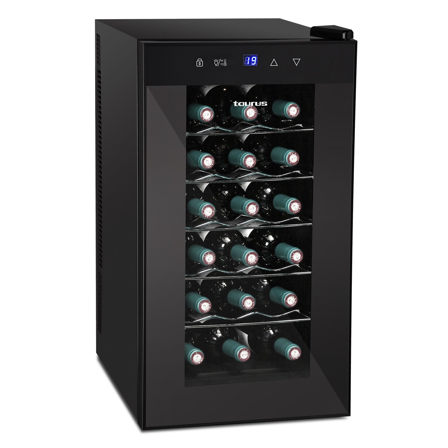 cave à vin de service 18 bouteilles ptwc18 TAURUS Pas Cher