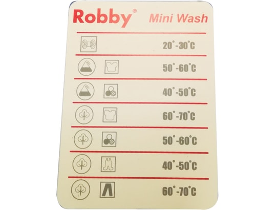 Mini lave-linge séchant 2.5 kg - mini wash plus ROBBY