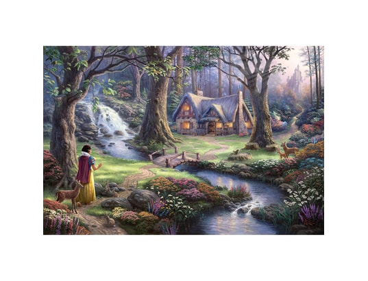 Puzzle 1000 Pièces : Blanche-Neige, Disney SCHMIDT Pas Cher - UBALDI.com