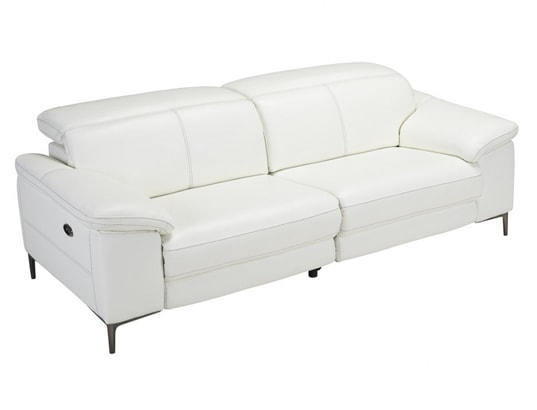 Canape Cuir Relax Blanc Pas Cher