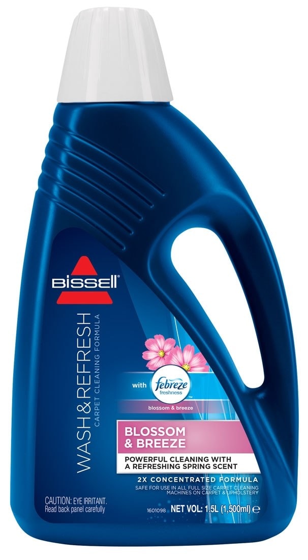 Détergent Wash & Refresh Febreze 1,5L pour tapis - Accessoires Bissell