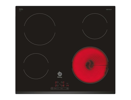 BALAY - table de cuisson vitrocéramique 60cm 4 feux 6600w noir