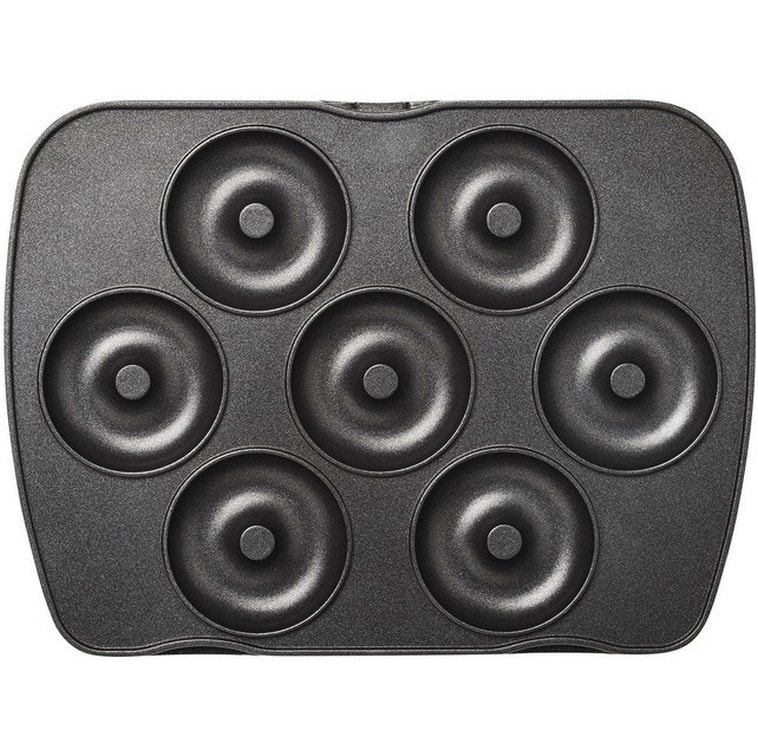 paire de plaques pour 7 minidonuts pour gaufrier premium 010822