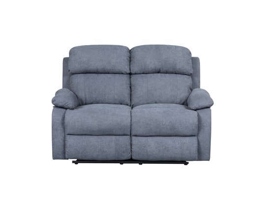 Cabas Canape Relax 2 Places En Tissu Gris Fonce Mobilier Deco Ma