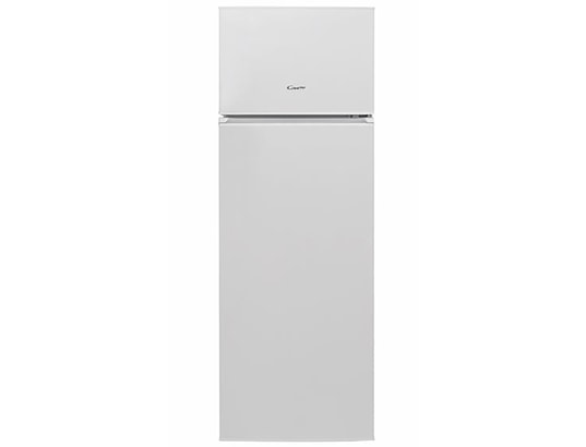 Réfrigérateur Congélateur Haut Candy CDH1S617EWH - 304L, Classe E, Froid Statique, 4 étoiles, Silencieux 40dB