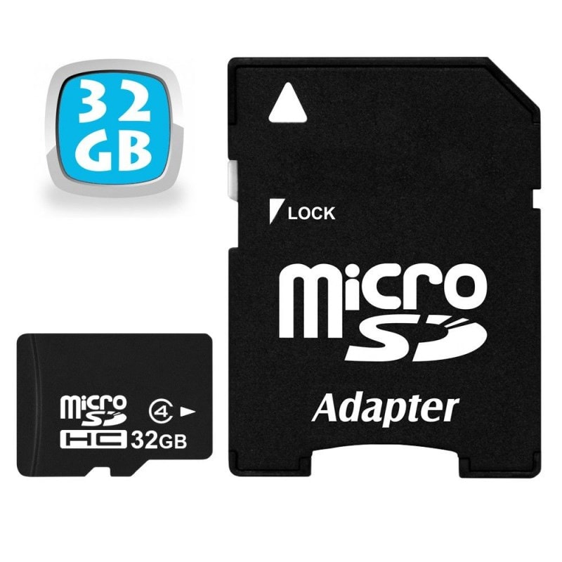 Carte mémoire Micro SD SDHC 32 Go Gb classe 6 appareil photo
