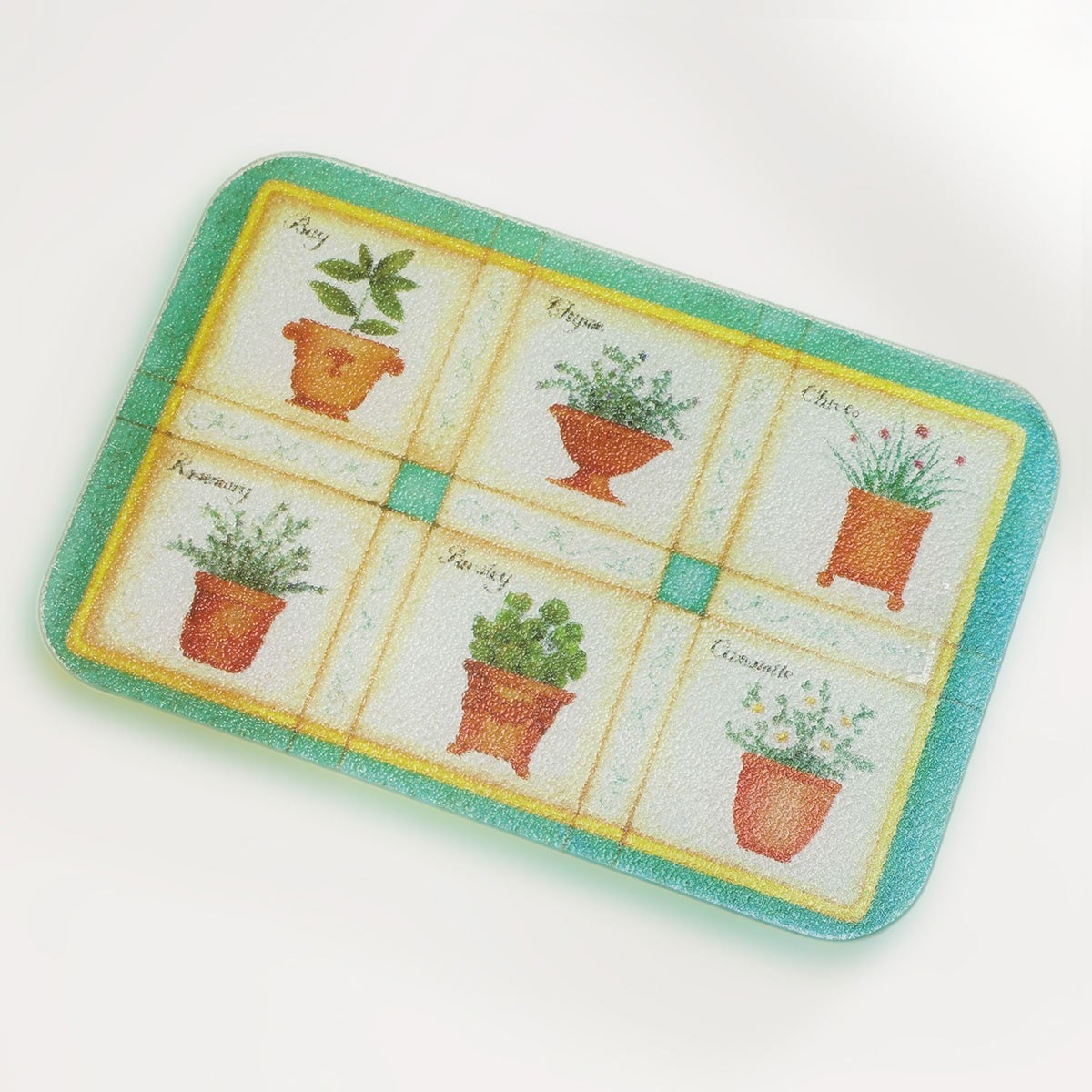 Plateau En Verre Harbour Housewares Planche à Découper En Verre - 40 X 30 Cm - Rouge - Tapis De Table De Taille Moyenne, Tapis De Découpe, économiseur De Plan De Travail