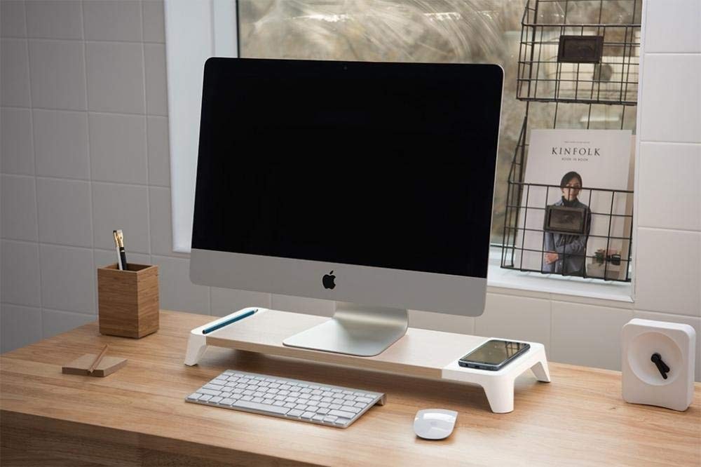 Support tablette tactile XTREMEMAC Stylish wooden stand avec