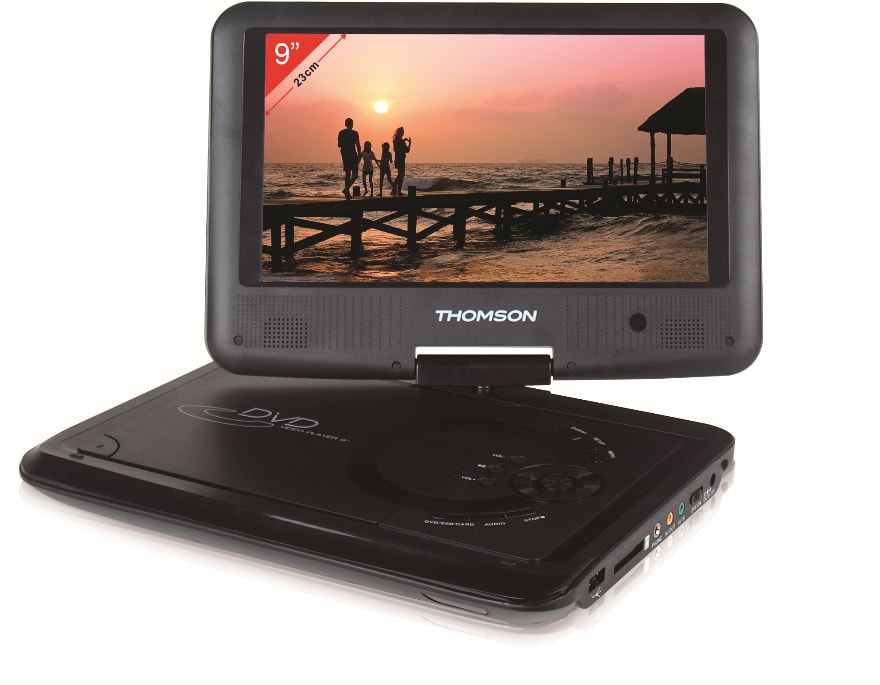 Lecteurs DVD portable Thomson THP369 Ecran rotatif 9 pouces