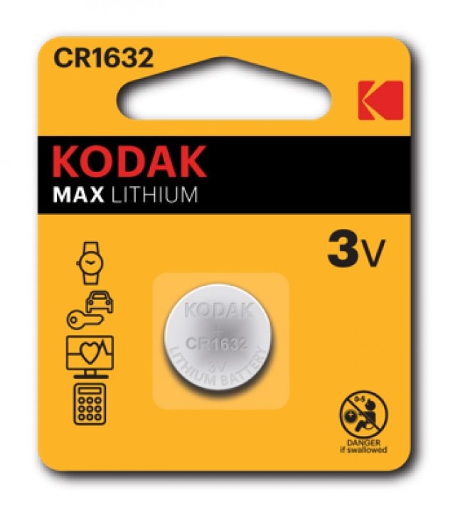 KODAK - Pile - Ultra Lithium - CR 1632 - à l'unité KODAK 30414334