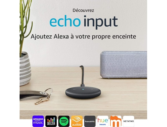 Echo Input : l'accessoire qui rend vos enceintes