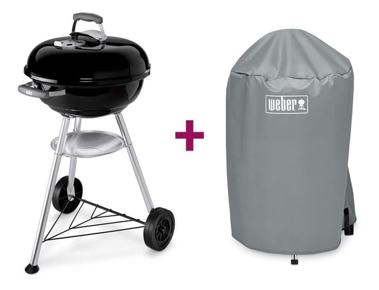 Weber Compact Kettle Ø 57 cm barbecue charbon