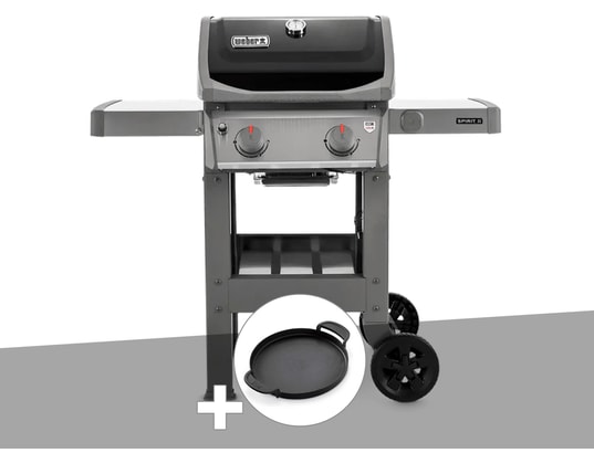 Barbecue à gaz Weber Genesis 2 E-310 Black avec Plancha