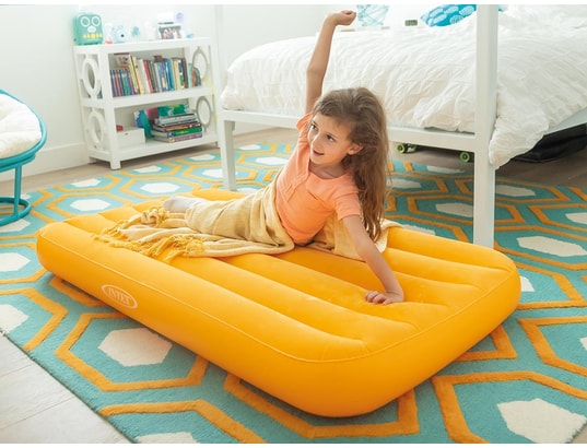 Matelas Gonflable Enfant Orange 1 Place Intex Intex Pas Cher Ubaldi Com